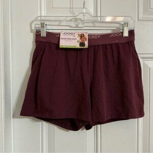 Jockey Worry Free Cotton Stretch Heavy Absorbency Period Sleep Shorts Size XS